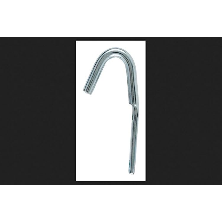 Hampton Small Zinc-Plated Silver Steel 4.875 in. L Rope Binding Hook 300 lb. 1 pk