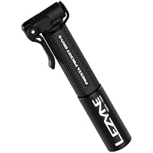 LEZYNE Presta Pocket Drive Bike Hand Pump - Compact Lightweight High-Pressure 160 PSI/11 Bar CNC-Machined Aluminum Bicycle Tire Inflation Pump, Easy-to-Use Portable Inflator