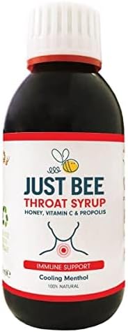 Just Bee 100% Natural Propolis Throat Syrup (150ml)