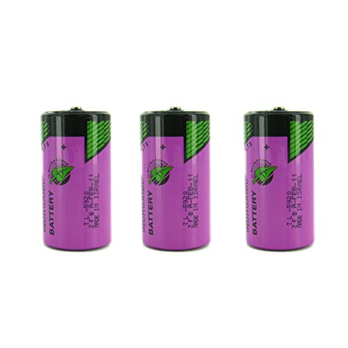 EVAPack of 3 Tadiran TL-5920 C 3.6V Primary Lithium Battery ER26500  LS26500