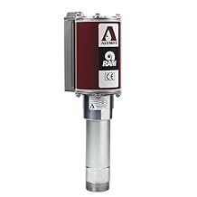 Alemite 9918-A Pneumatic Stationary RAM Pump, 1-1/2" NPTF(f) Material Inlet, 1/2" NPTF(f) Material Outlet, 3:1 Ratio, 9 GPM Delivery, 17 lb Weight