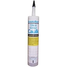 Color Fast Caulk Matched to Custom Building Products (Truffle Sanded)