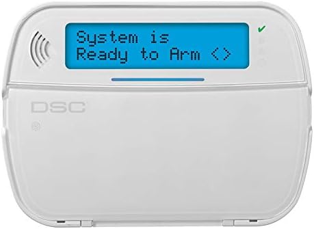 DSC HS2LCDWFP9 N PowerSeries Neo Wireless Full Message LCD PowerG 2-Way Security Keypad with Prox Support