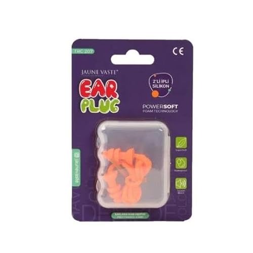 Ear Plug 2’li İpli Silikon