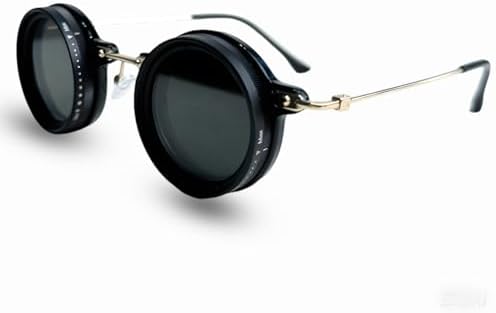 Adjustable Shades Glasses Tint Rounded Polarized Uv400 Lenses Nd Filter Sunglasses 1-9 Gears Beach Eyewear Unisex