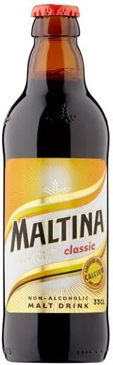 Maltina Non-Alcoholic Malt Drinnk 330ml (Pack of 6)