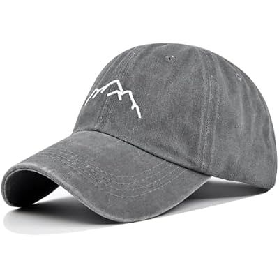 Ball Caps for Men Unisex Outdoor Hat Women Baseball Cap Adjustable Trucker Hat Mountain Embroidered Dad Hat Gorras