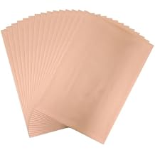 50Pcs Toner Reactive Foil Transfer Paper 7.9x11.4inch A4 Hot Foil Paper for DIY Craft Embossing Scrapbooking Cards Making Stamping Cardstock Heat Transfer Foil by Laser Printer & Laminator-Rose Gold