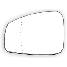 Left External Rear View Mirror Glass Heated 963667345R Compatible with Renault Fluence 2010-2016