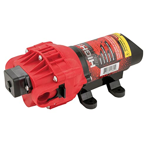 FIMCO 5151087 2.4 GPM 12 Volt High Performance Hi Flo Diaphragm Sprayer Pump 60 PSI Max 10 Amps Approved for use wRoundup