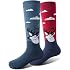 Cimkiz Ski Socks Kids Winter Warm Thermal Snow Socks, Skiing Snowboarding Skating for Toddler Boys and Girls