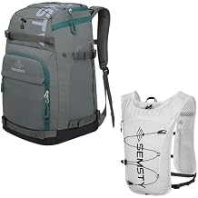 Ski Boot Bag & Water Backpack for Running