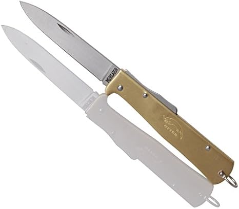 Otter - Messer Mercator Brass Large Carbon