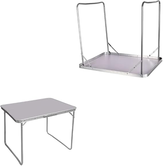 Qimu 80CM Multifunctional Folding Table Suitable for Indoor or Outdoor Ideal For The Garden, Parties, BBQ's, Market Stalls And Trade Shows