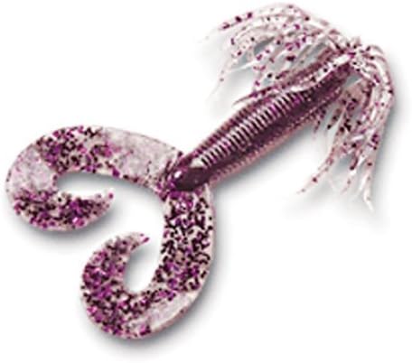 Chompers Twin Tail Skirted Grubs, Green