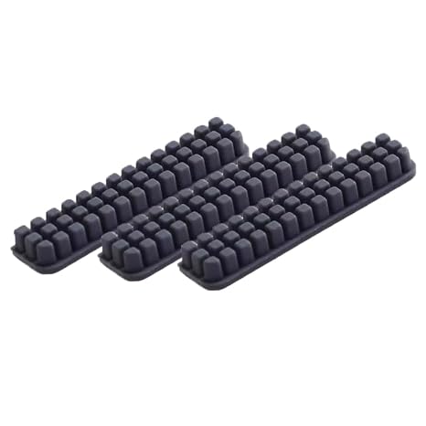 3-Pack Silicone Nozzle Brush & Mini Wiper - Essential Cleaning Tools for Bambu Lab A1 & A1 Mini 3D Printers (EN3A1Brush)