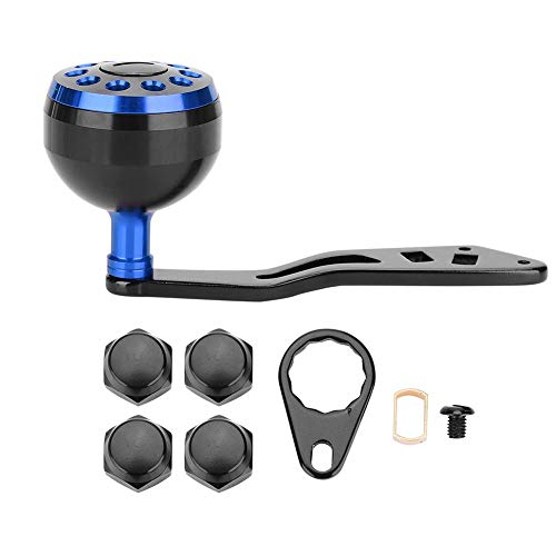 Tbest Knob Power Handle Grip,Fishing Reel Handle CNC Knob with Fittings Replacement Parts Accessory