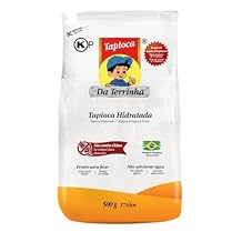 Da Terrinha Tapioca Flour 17.6oz | Goma Pronta para Tapioca 500g