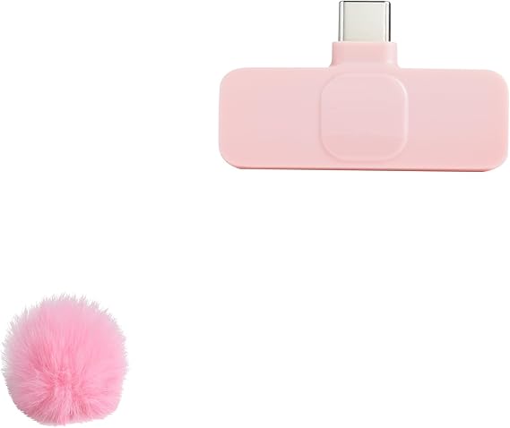 USB C Wireless Lavalier Microphone