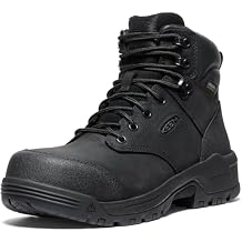 KEEN Utility Mens Evanston 6 Composite Toe Waterproof Leather Durable Construction Work Boots