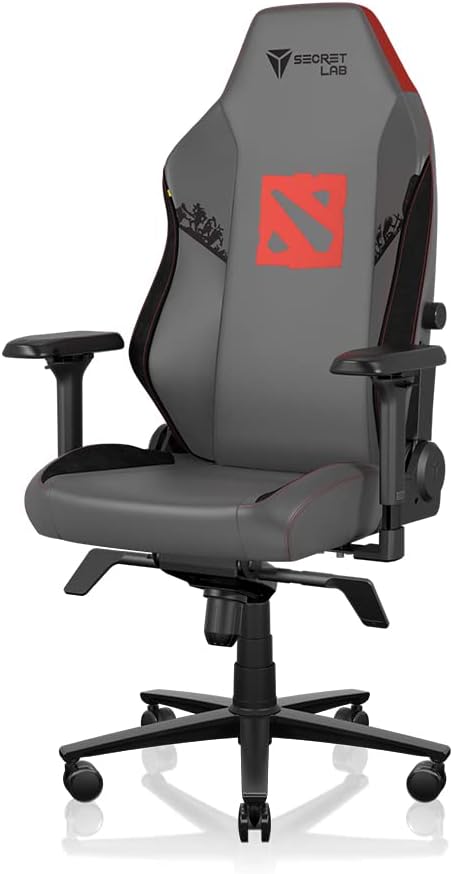 Secretlab Titan Evo Dota 2 Gaming Chair - Regular, Leatherette, Black/Red