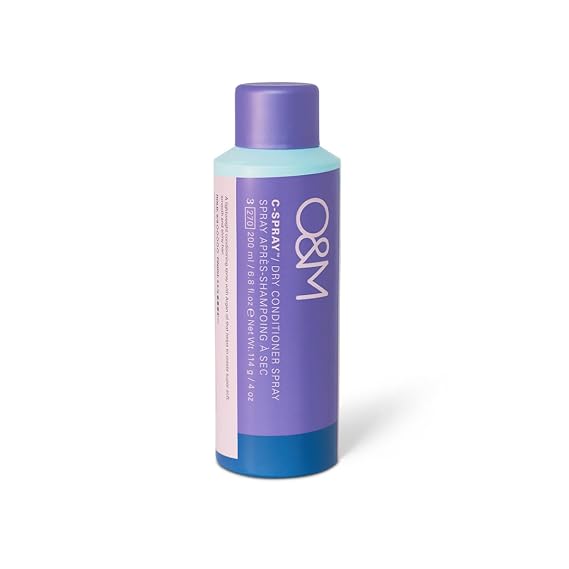 O&M C-Spray Dry Conditioner Spray for Women, Leave In, 6.8oz