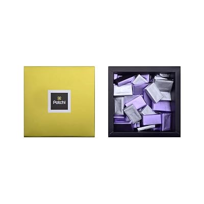 Patchi No Added Sugar Chocolate Box 1 lb Pack of 1 - Sweetened With Maltitol - Individually Wrapped Assorted Milk & Dark Chocolates in a Gift Box