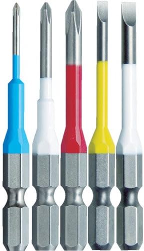 ANEX Color Bit Stepped Assortment Set, 5-Piece Set ACPM5-01