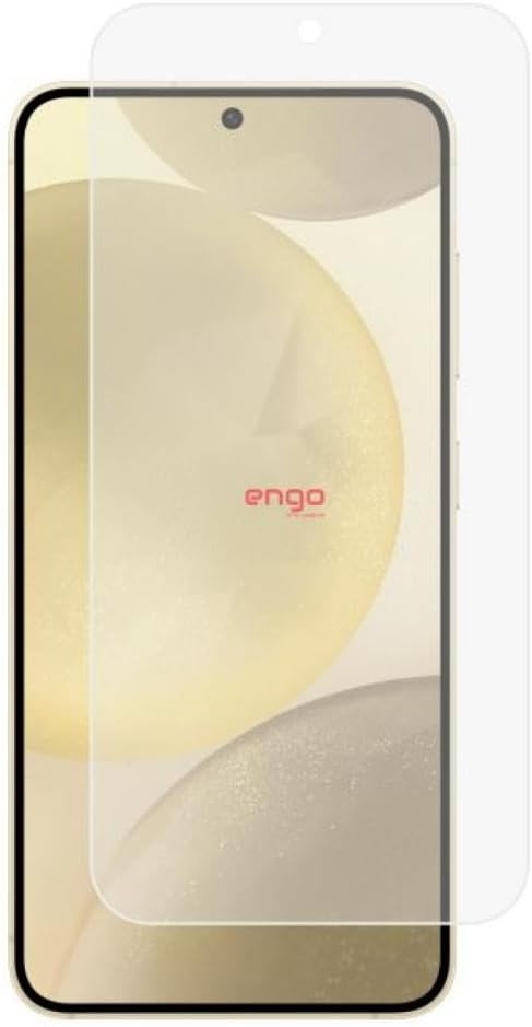 Engo Samsung Galaxy S24 İle Uyumlu Mat Ekran Koruyucu Parmak İzi Bırakmayan Yansıma Ve Parlama Önleyici Koruma, 9H Temperli Kırılmaz Esnek Nano Cam (SM-S921B)