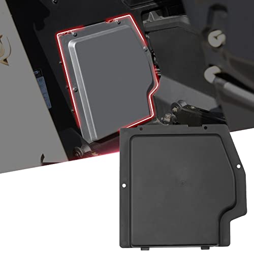 A & UTV PRO Battery Cover Plate Kit for Can Am Maverick X3 MAX 2017-2024 2025 All Models Accessories, Black, 1PCS