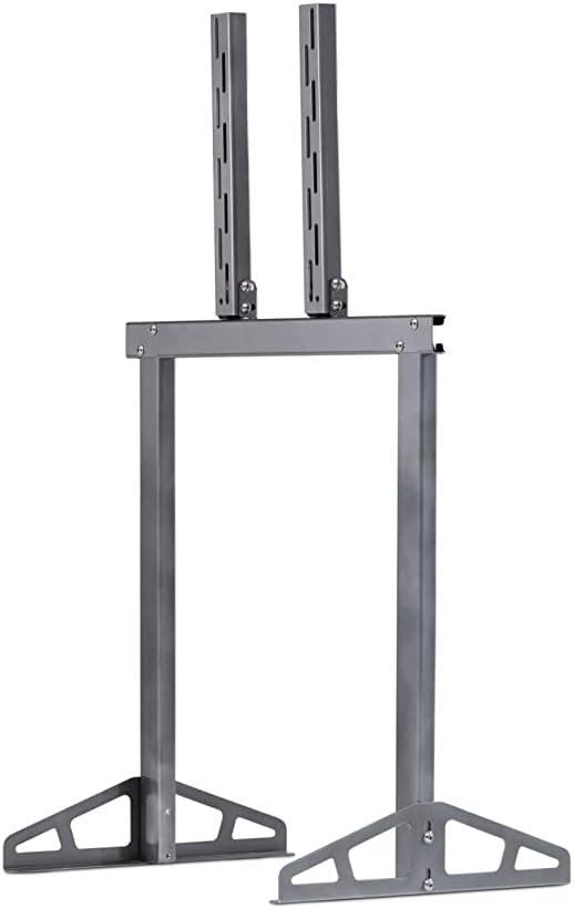 Playseat Floor TV Stand | Single Screen Monitor Mount | Supports Screens from 15 to 65 inches | Curved Screens up to 48 inches | Suitable for TVs & PC Monitors | Adjustable Height & Distance