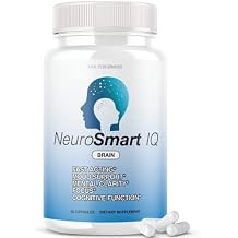 Neuro Smart IQ Brain Pills Neurosmart Mind Energy Plus Neurosmartiq (60 Capsules)