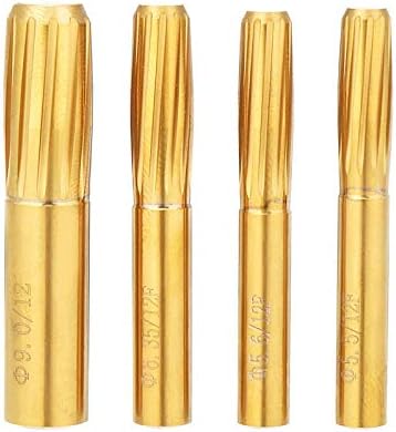 Rifling Button 5.81mm 7.92mm 9.35mm 12 Flutes Hard Alloy Chamber Helical Machine Reamer Break Durable Tool Accessories - (Head Diameter: 9.35mm)