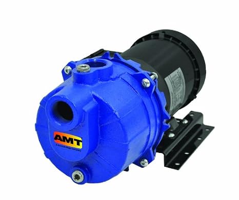 AMT 12SP10C-1P 1.25" Cast Iron Self-Priming CF Pump, 130gpm, 125psi, EPDM/EPR Seal, 1hp