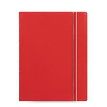 Filofax A5 Refillable Notebook - Red