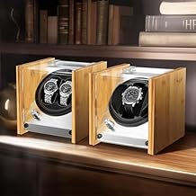 Bamboo Watch Winder Double & Bamboo Watch Winder Single