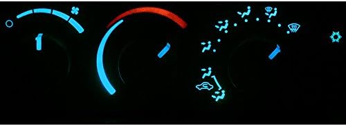 HERCOO LED Lights Bulbs Kit of AC Climate Heater Control Compatible with 2003-2008 Dodge Ram 1500 2500 3500 Aftermarket Replacement