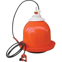 FarmTek Bell-Matic Automatic Poultry Waterer Heavy Duty Gravity Feed Drinker for Chickens, Turkeys & Game Birds Supports up to 20 Birds