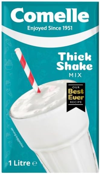 Comelle Thick Shake Mix 1 Litre | Case of 12