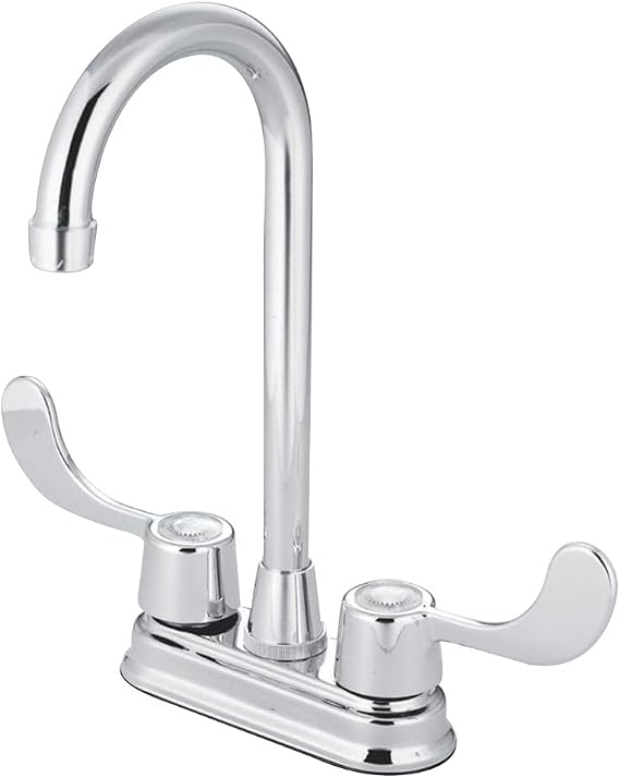 Kingston Brass KB491ADA Vista Bar Faucet, 4-3/4", Polished Chrome