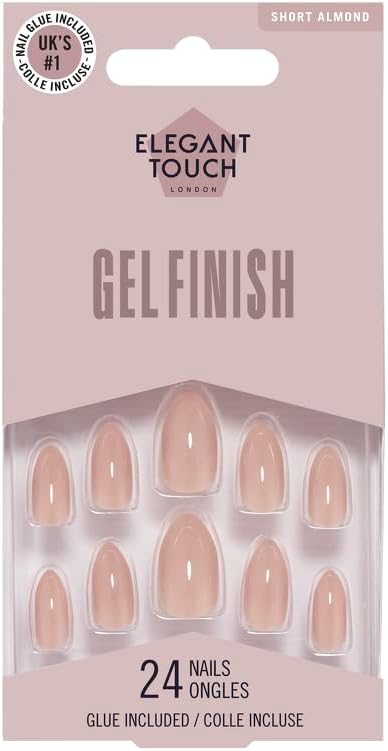 Elegant Touch Core Colour Nails Blush Suede