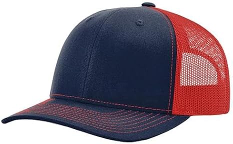 Richardson 112 Trucker Cap- Structured 6 Panel Snapback Hat & Multipacks
