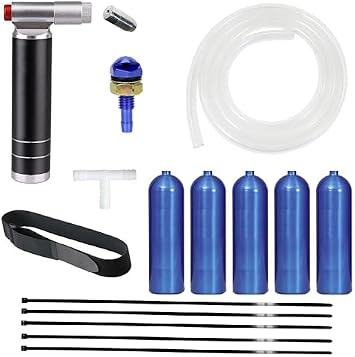 Predator 212 Nitrous Oxide Injection Kit NO2 Engine Hemi & Non Hemi Performance 4 Stroke Go Kart Mini Racing Microburst Nitro with Carb Jet Upgrade