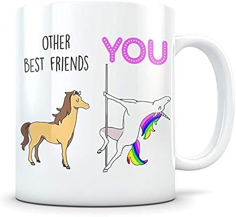 Best Friends Gifts for Women - Birthday Gifts for Friends Female - Funny Coffee Mug Gift for Girlfriends - Funny Gift for your Bestie - 11oz