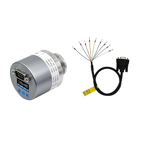 AGP3 Series MEMS Digital Display Resistor Pirani Vacuum Gauge RS485 Digital Output and 0-10V Analog Output