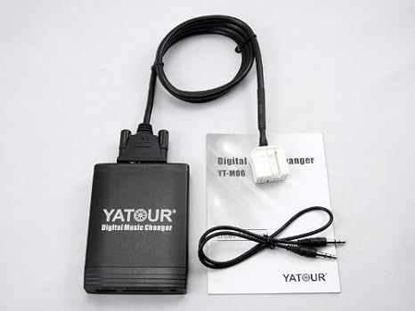 Yatour Car Digital Music Changer USB SD Aux MP13 Interface Car Stereo Bluetooth(Optional) Radio for Honda 2.4