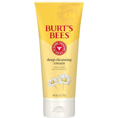 Burts Bees Soap Bark and Chamomile Deep Cleansing Cream, 6 Oz Package May Vary