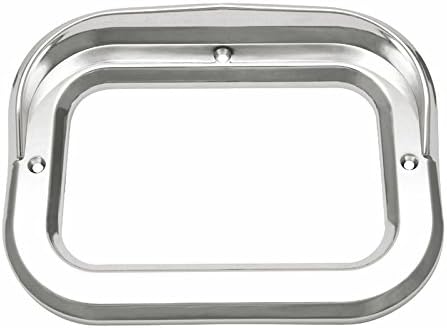 Kaper II WP-BV10B Chrome 3" x 5" Bezel