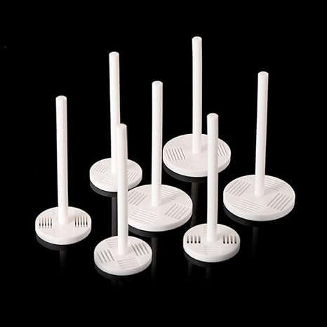 PTFE Cleaning Basket/ITO/FTO Conductive Glass/Silicon Chip PTFE Cleaning Frame(D60W1.5L16MM)