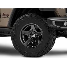 Mammoth Boulder Wheel in Black 17x9 Aggressive Styling Rim Fits Jeep Gladiator JT 2020